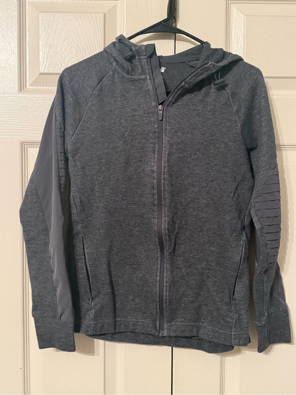 Avia Dark Gray Hooded Zip-Up Jacket for women